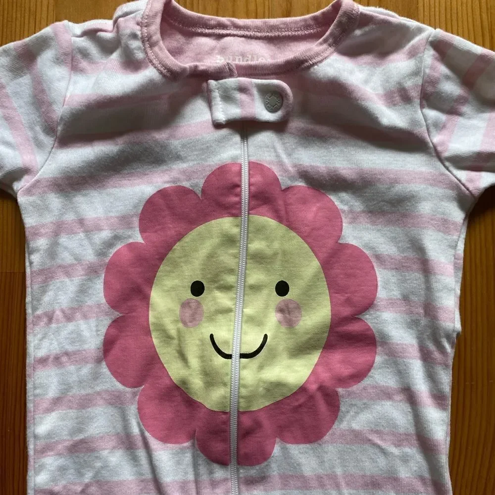 Short sleeve PJ onesie